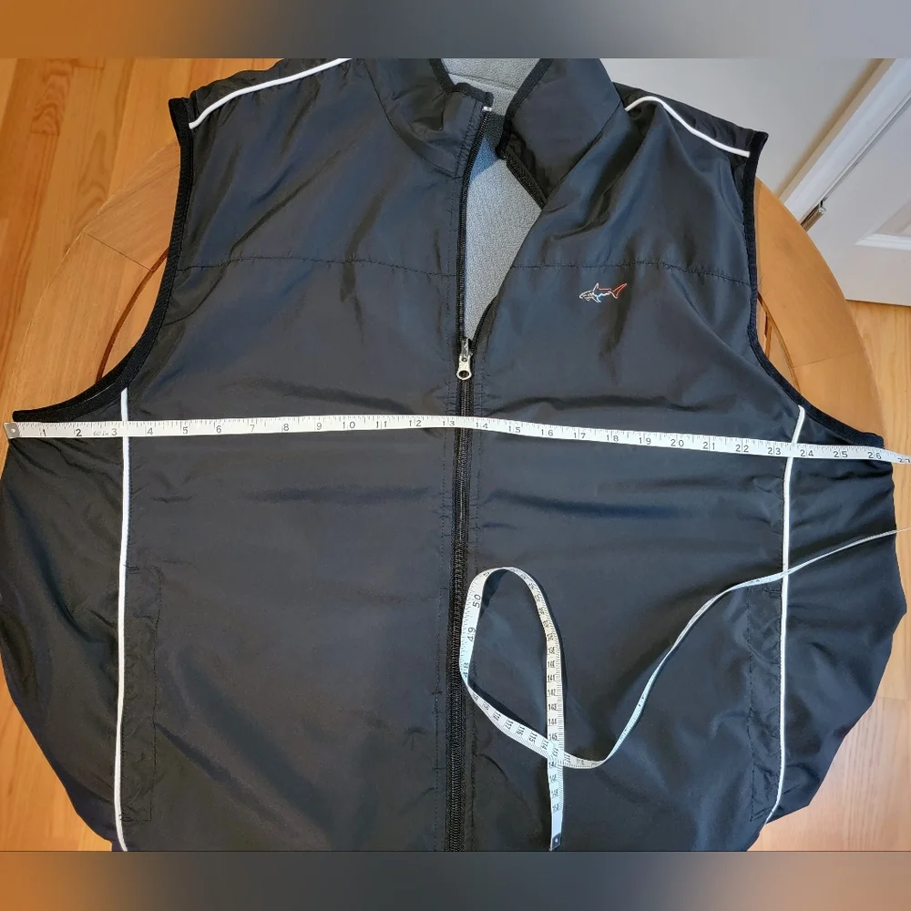 Greg Norman Black‎ Gray Reversible Golf Vest XL - Picture 5 of 8